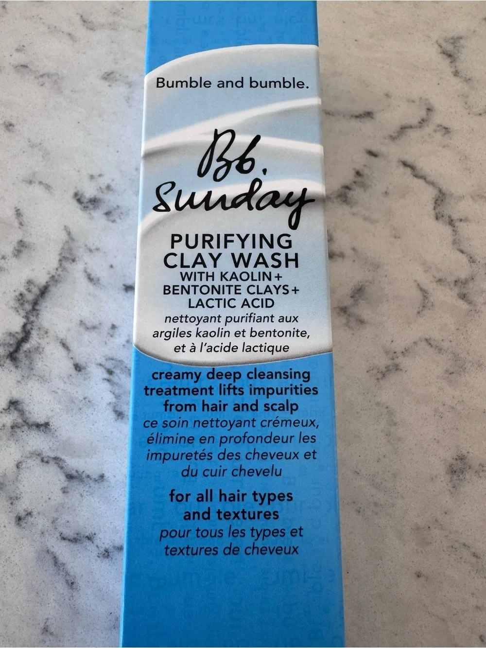 NIB! Bumble and Bumble Sunday Purifying Clay Wash - 5oz